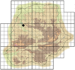 Eugenia capensis Waterberg distribution